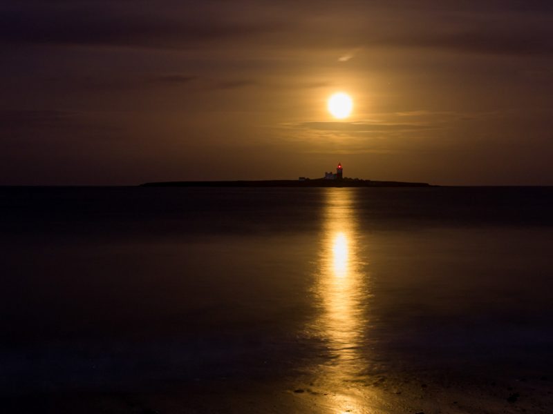 Golden moonrise, refresher training 6-hours in Northumberland