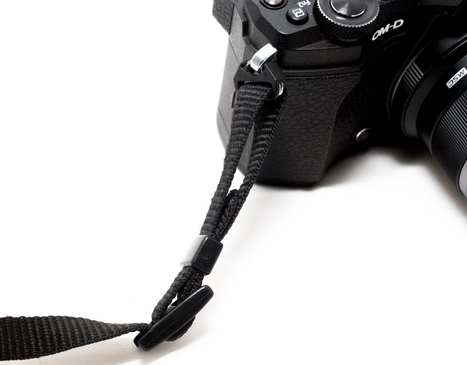 A close-up of a camera
